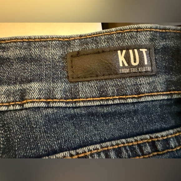 Kurt From The Kloth Toothpick Skinny Distressed Jeans Size 12 High Rise Classic - Picture 7 of 9